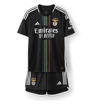 Benfica Replika Babytøj Udebanesæt Børn 2023-24 Kortærmet (+ Korte bukser)